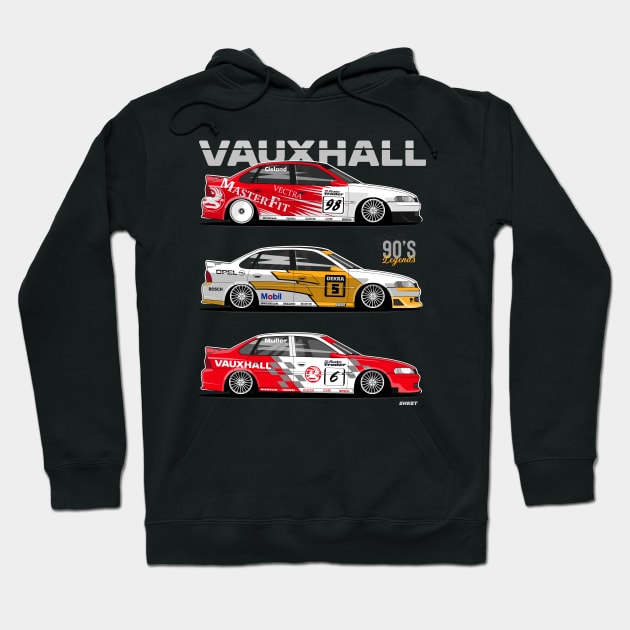 Legendary Vectra Tourers Hoodie by shketdesign